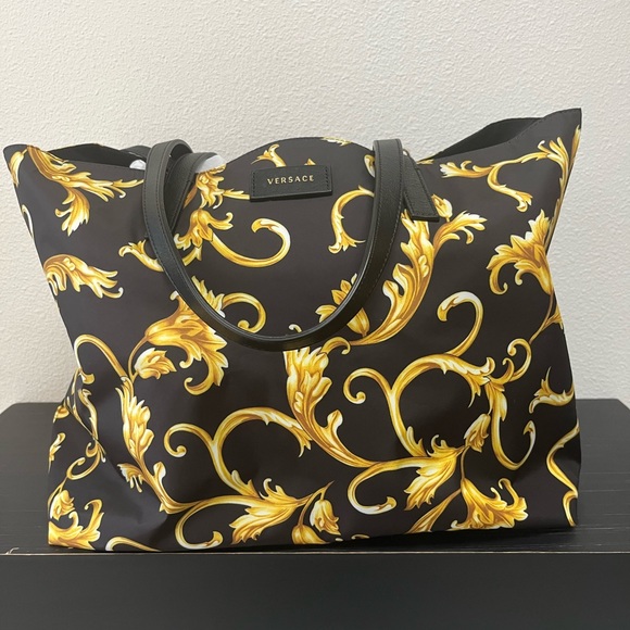 Versace Nylon Tote Large - Picture 1 of 11